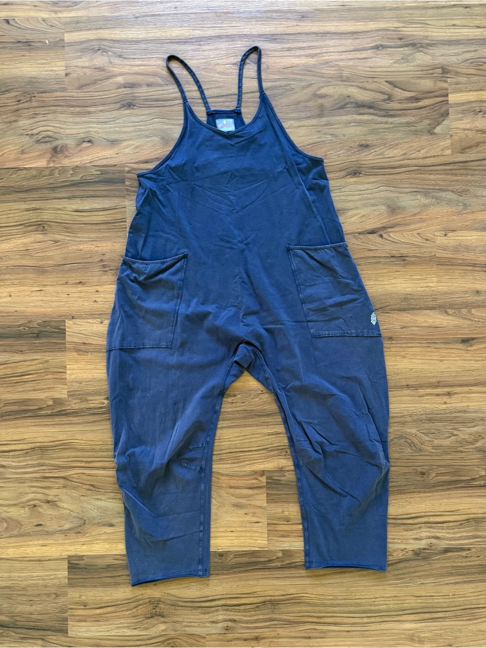 Navy Free People Hot Shot Onesie